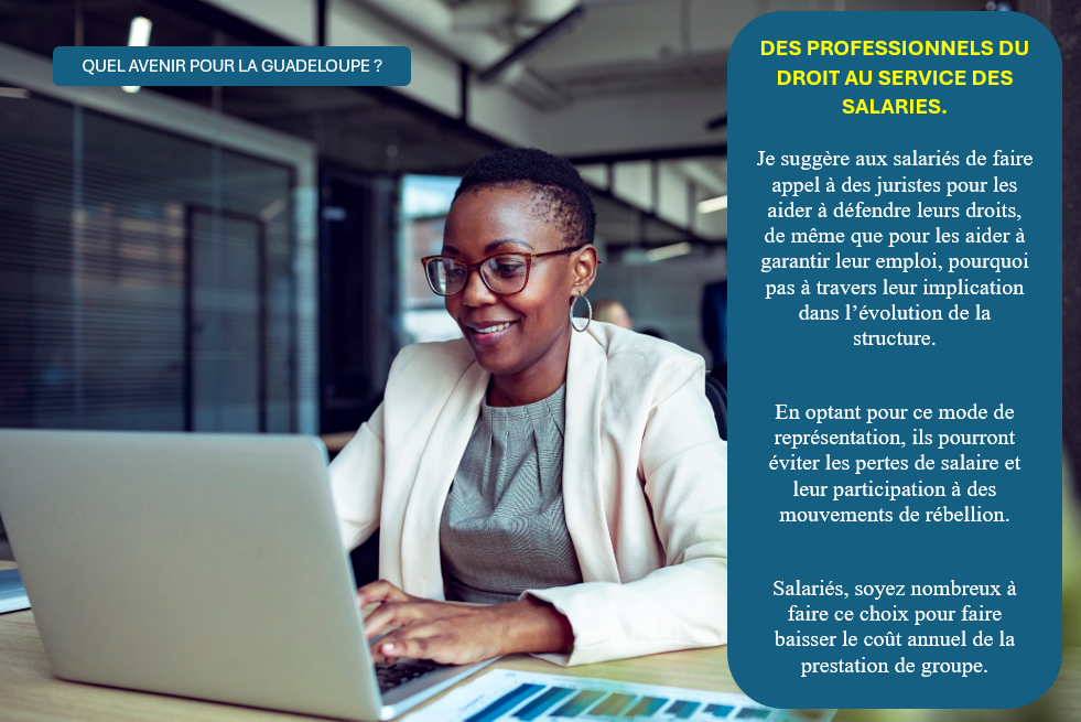 Ce serait intéressant que chaque salarié soit conseillé par de véritables juristes et pas par des syndicalistes, juristes d'un jour.
