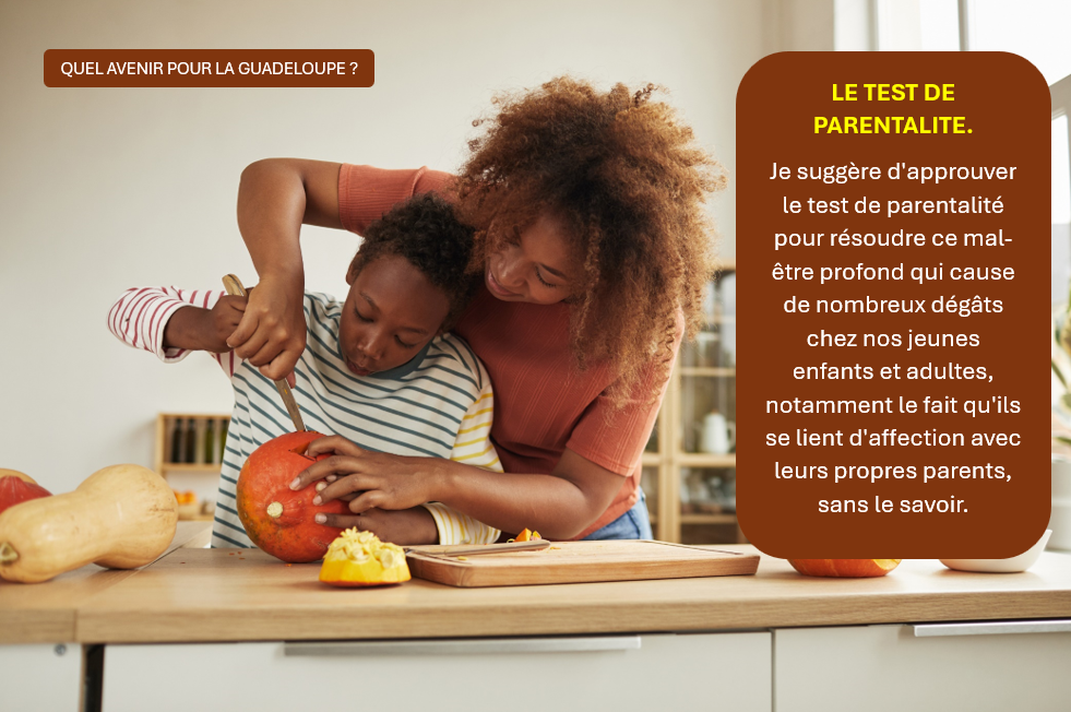 Approuvons le test de parentalité pour le bien de nos enfants et de notre société.