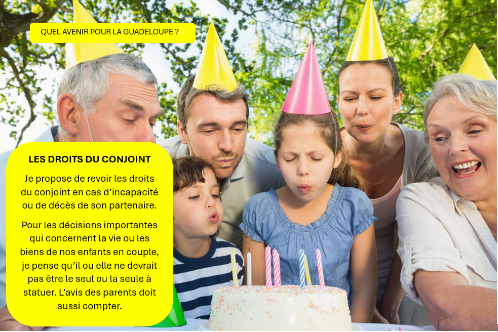 Je propose de revoir les droits de succession au sein de la famille. 