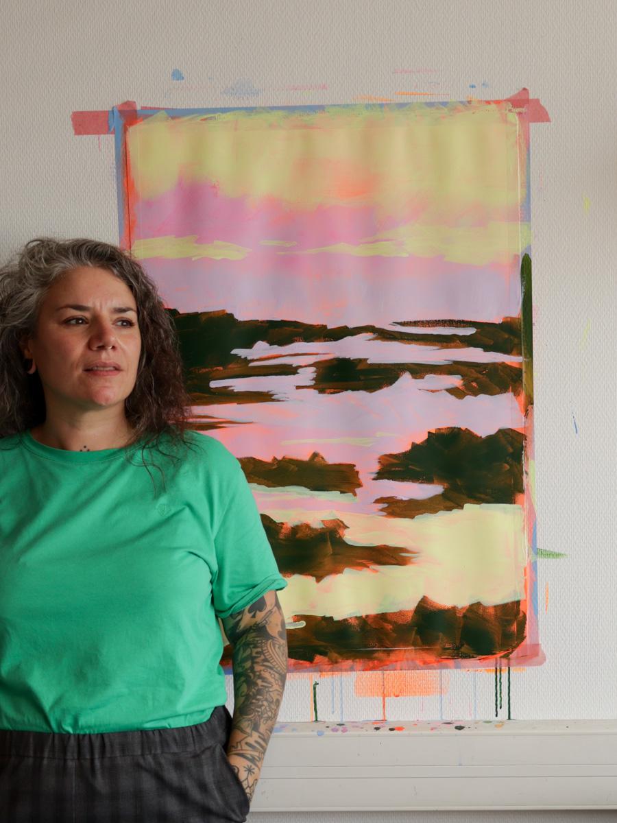 portrait Sandrine Castel, fondatrice super merci
