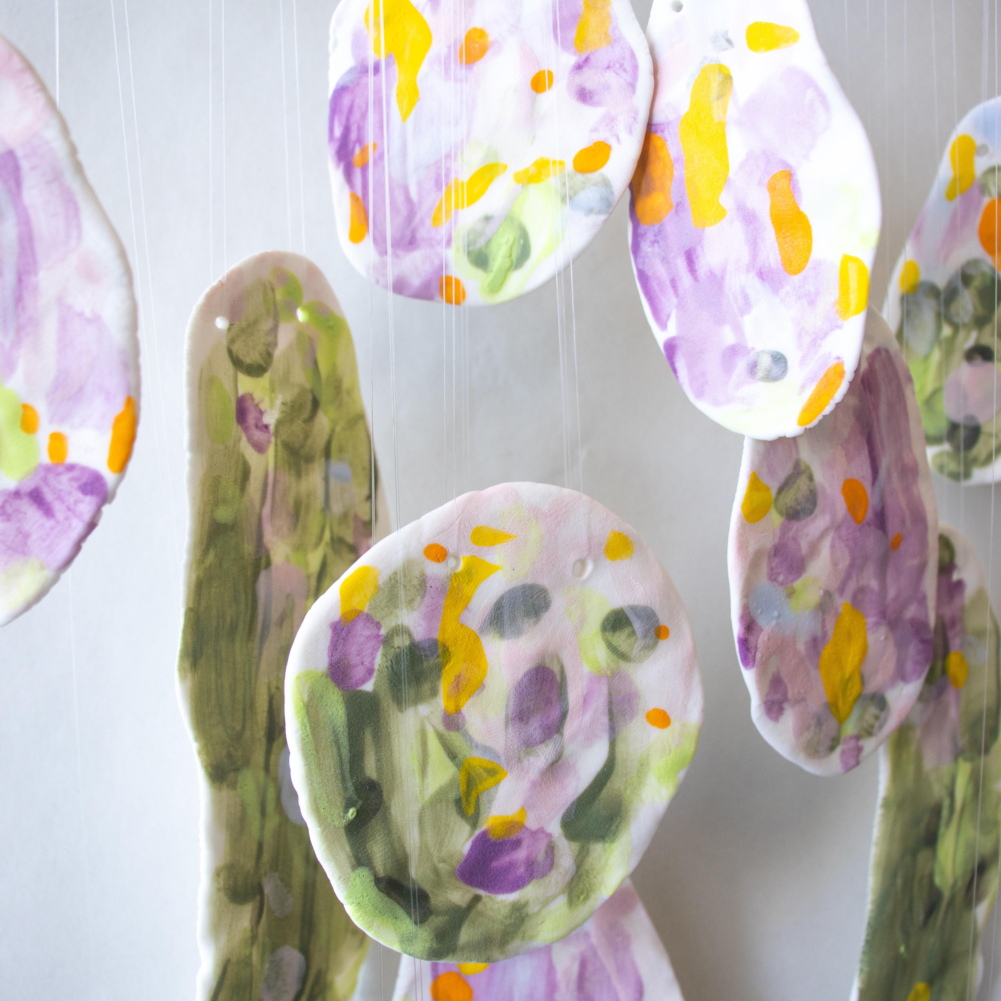 Gobelet - objet graphique, peint a la main - super merci - sandrine castel