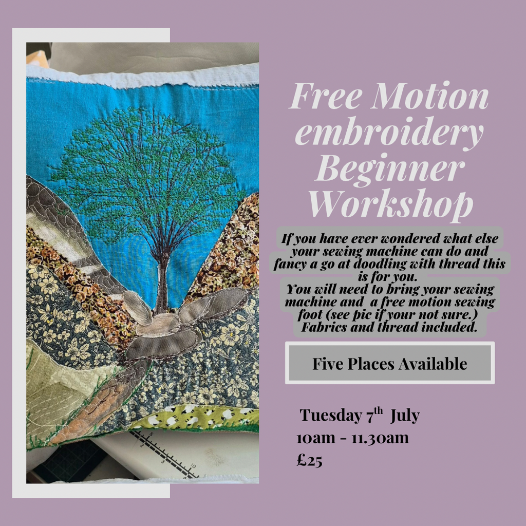 New workshop available from our sewing group! 