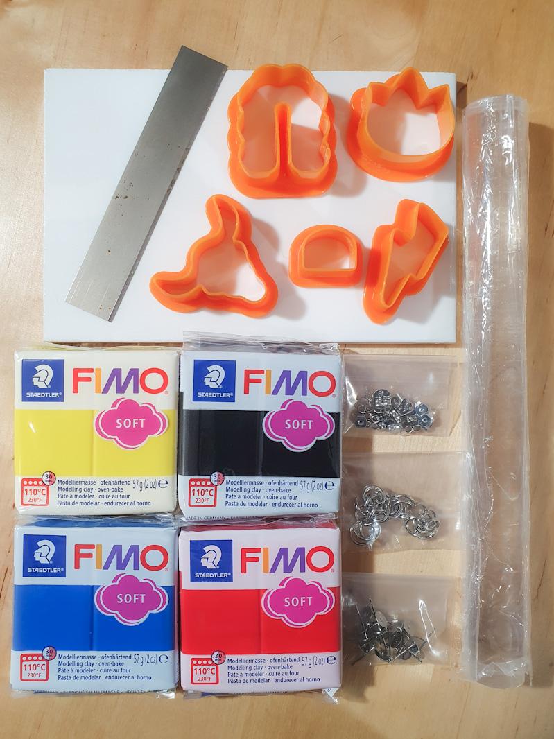 KITS PARA HACER JOYERIA ARTESANAL DE ARCILLA POLIMÉRICA