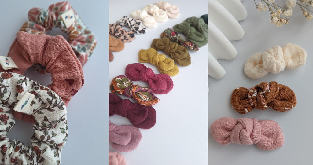 La Tête dans les Nétoiles -
Barrettes et chouchous pour toute la famille aux couleurs tendances 