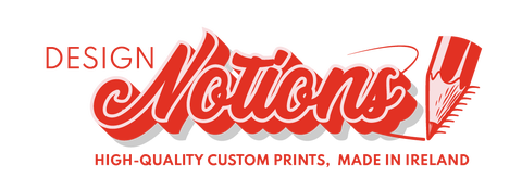 Design Notions Heartmap Custom Prints, Made in Ireland