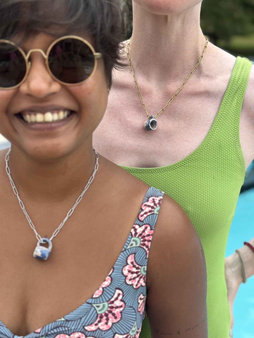 nouvelle collection Bijoux en Céramique, french ceramic jewlery, Collier design, cadeaux femme, cadeaux noel, idée cadeau