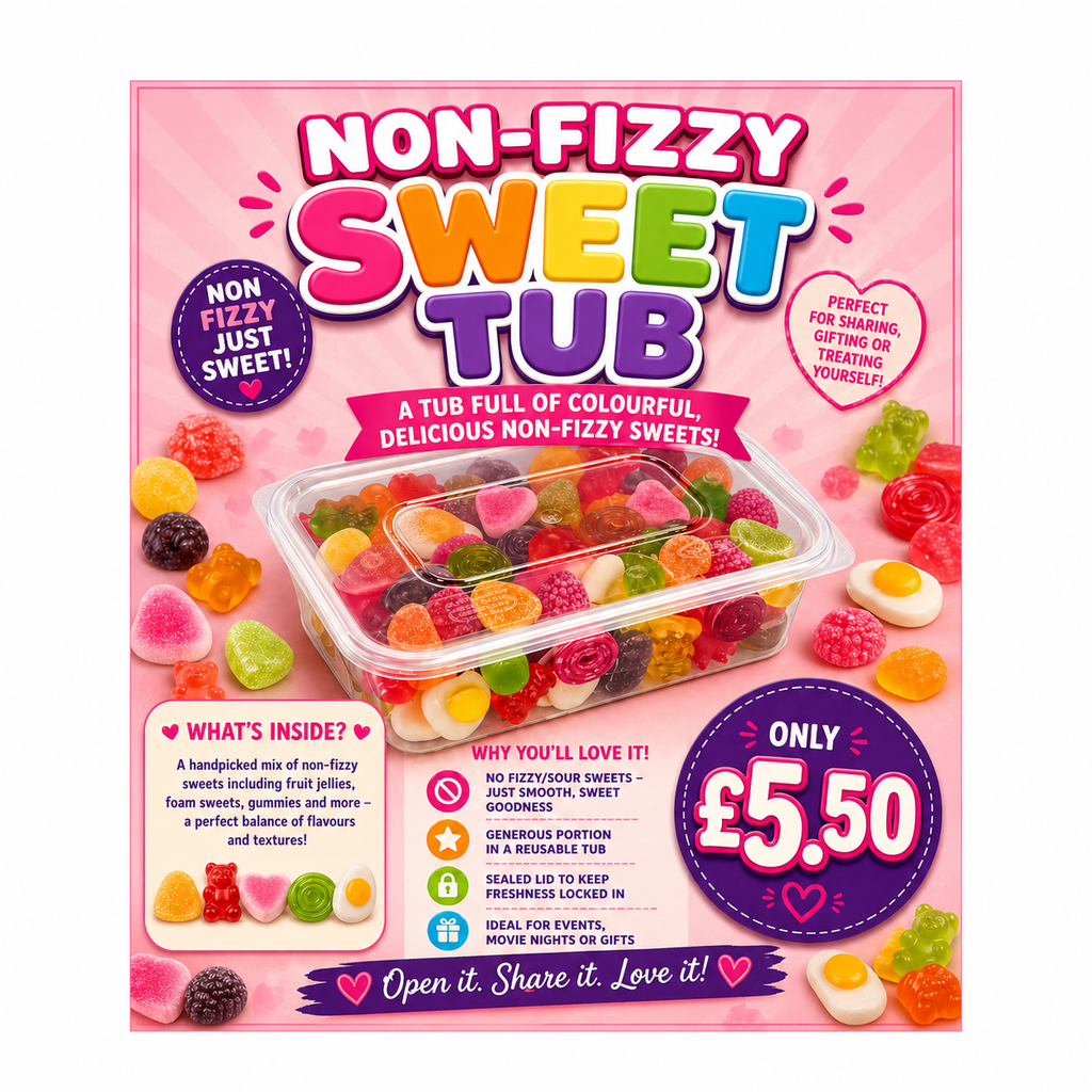 non - fizzy sweet tub