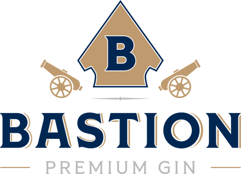 Bastion Gin, Small Batch Premium Gin. proef de Nederlandse geschiedenis