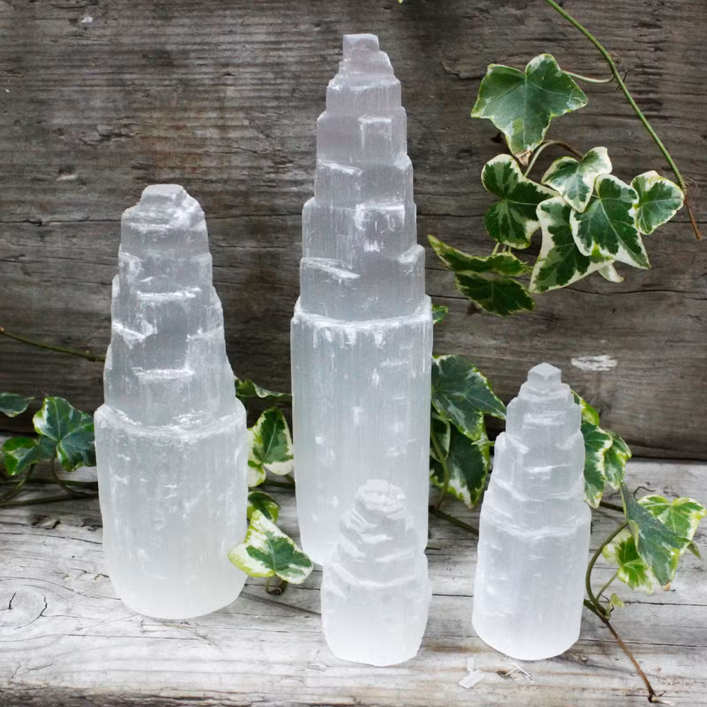 Gentle, everyday crystals chosen for real-life support – from sleep and stress relief to confidence, grounding and self-love.