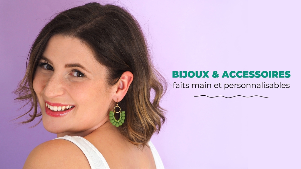 Collection printemps 2026 intitulée Bal de printemps de la marque de bijoux et accessoires faits main et personnalisables Nuance Création par Danaé