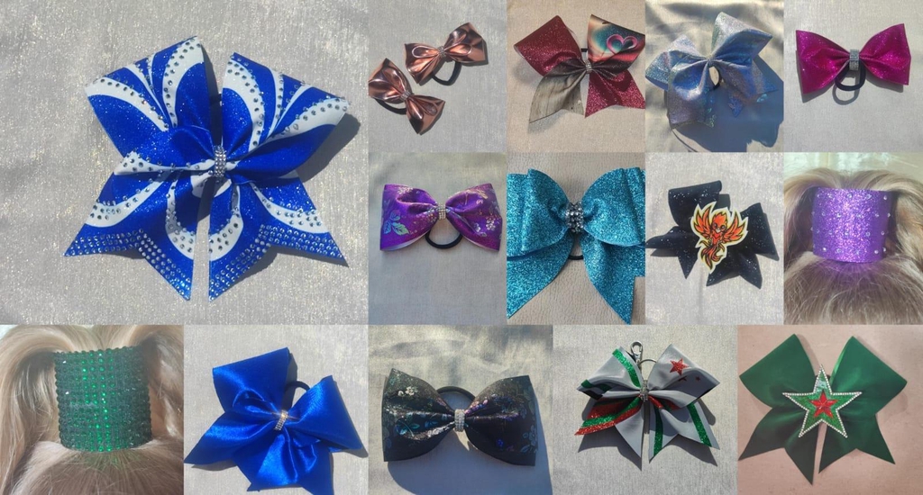 Euer Team, eure Farben: Individuelle Cheerbows & Ponytailcuffs mit Vereinsrabatt!