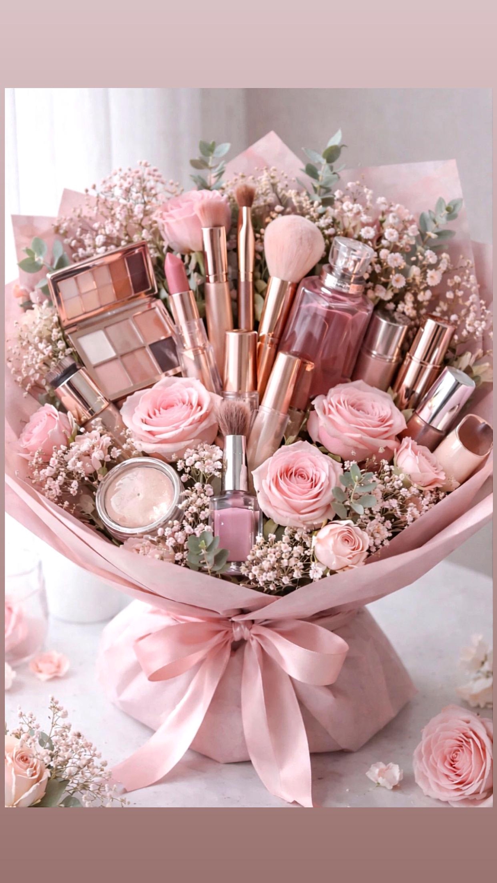 Nos créations faites main associent la beauté des bouquets cosmétiques à l’élégance des bijoux pour offrir des pièces uniques et pleines de douceur.