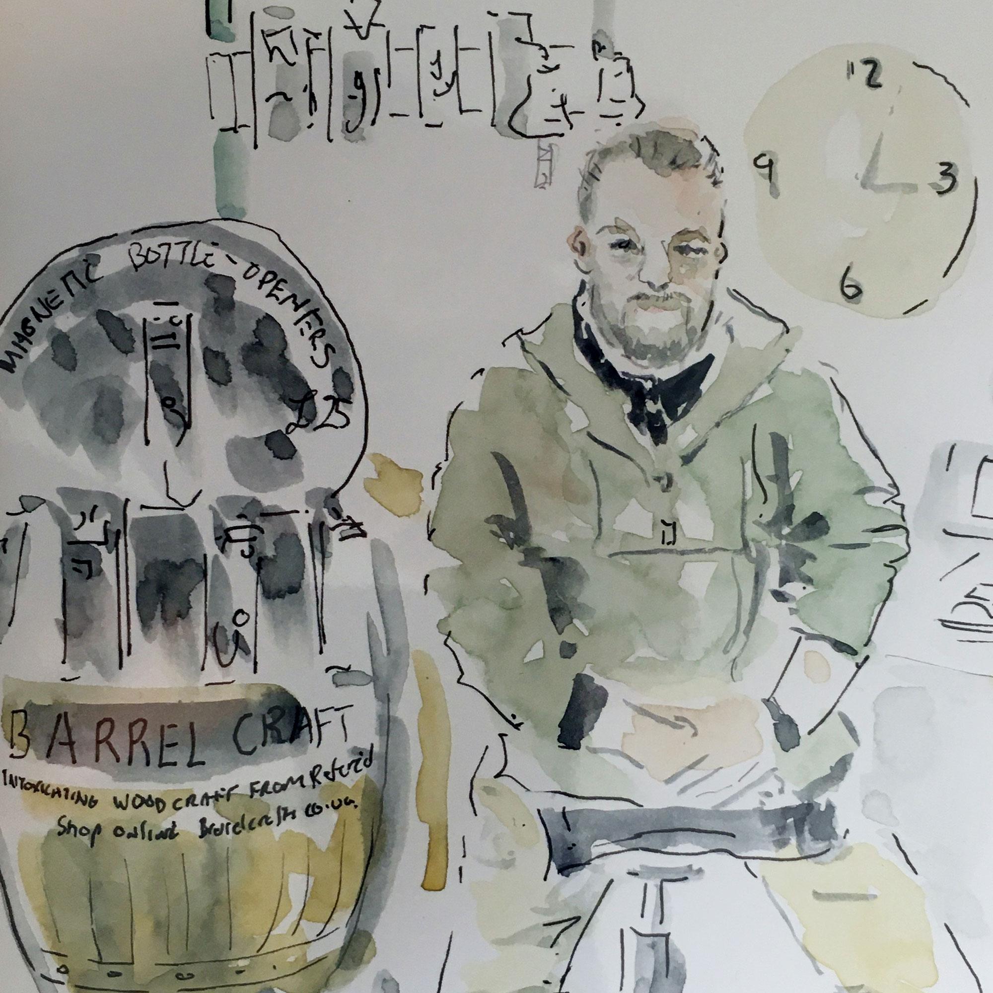 Vincent at St George's Market