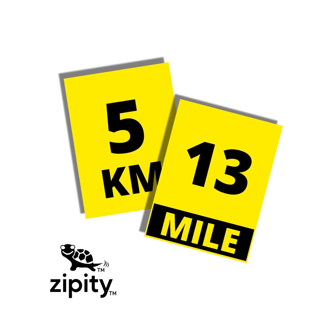 Mile & Kilo markers