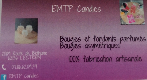 Bonjour je m appelle Émilie je vous présente mes bougies et fondants ainsi que des coffrets, brûleurs etc