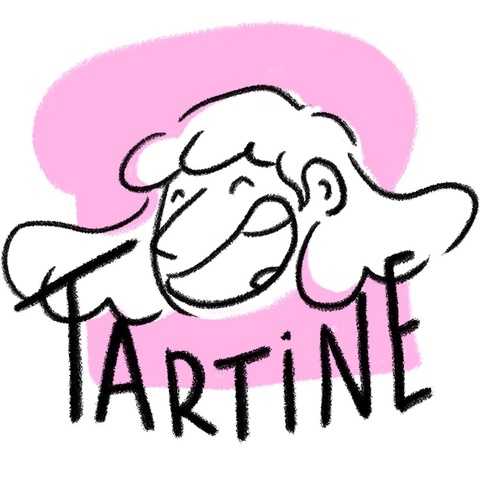 Superbe logo de Tartine ! Whaouh