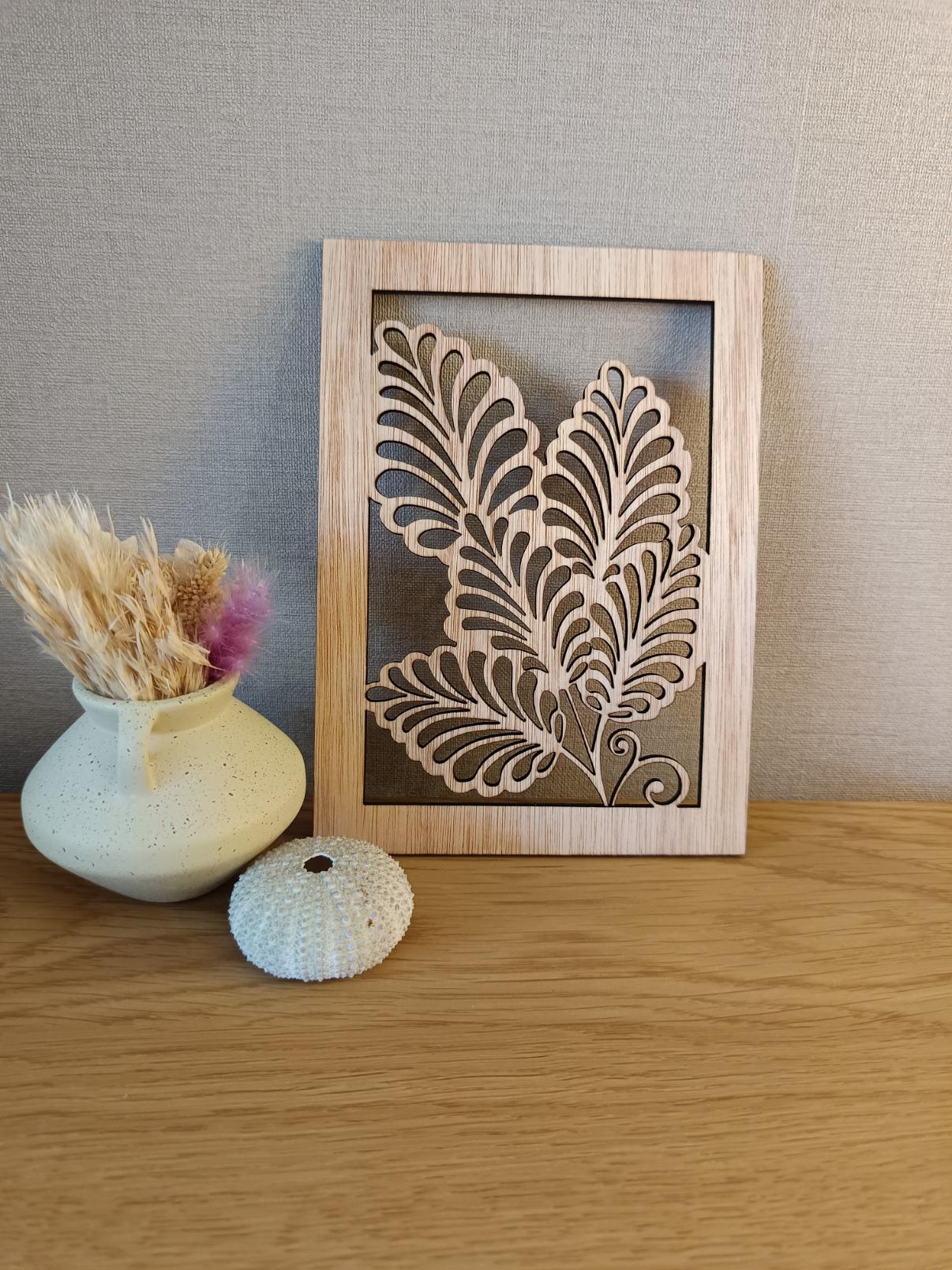 Décorations murales en bois