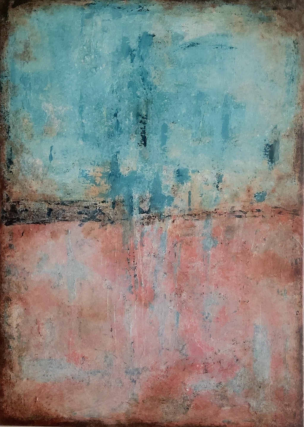 Nathalie Husson
 -Artiste peintre -
L'abstraction comme mémoire