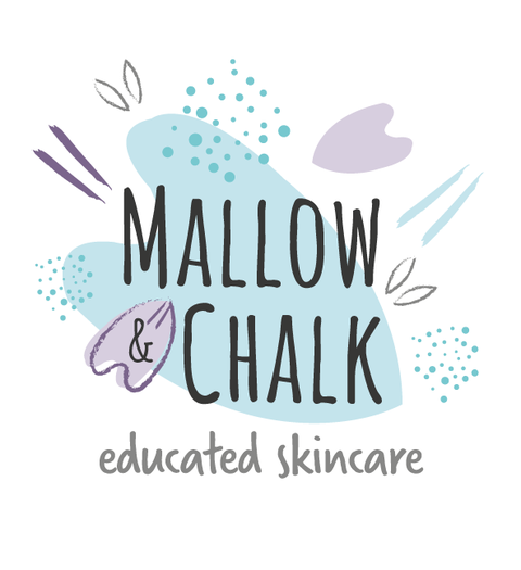 Experience the benefits of natural therapeutic skincare products specially chosen for you by Mallow & Chalk