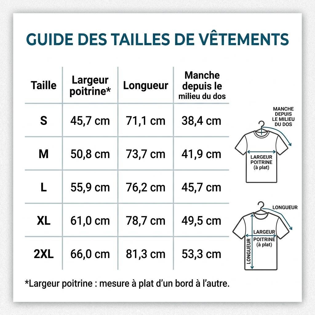 Guide des tailles