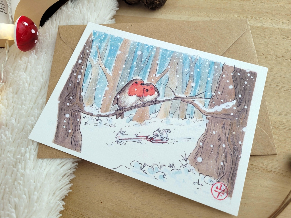 papeterie illustrée. Reproductions fidèles de mes aquarelles.