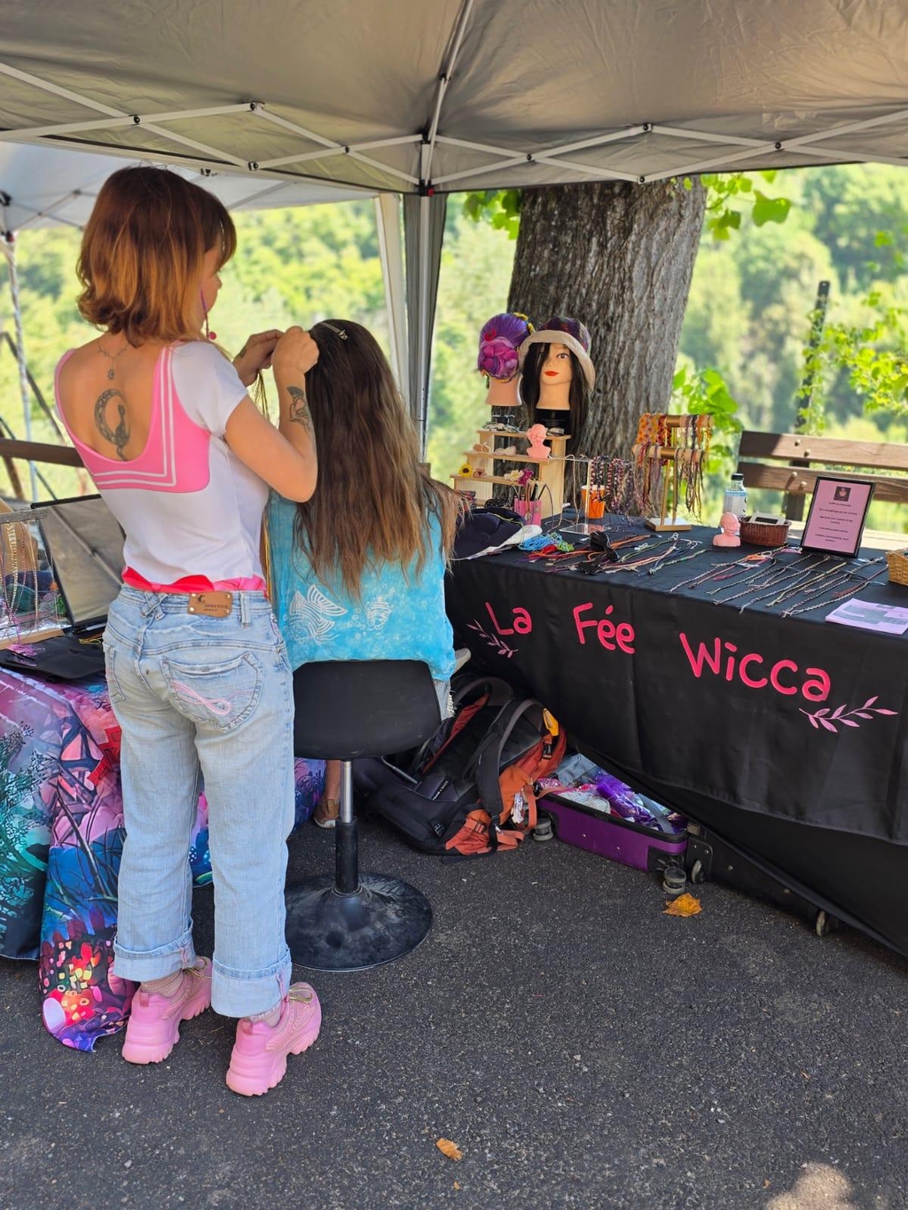 La Fée Wicca, boutique 