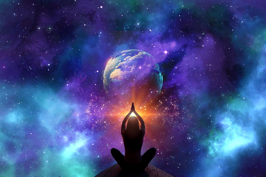 Image sobre et mystérieuse autour de la guidance intuitive, la guidance spirituelle et la médiumnité, dans une ambiance apaisante évoquant l'intuition, les ressentis et les messages intérieurs.