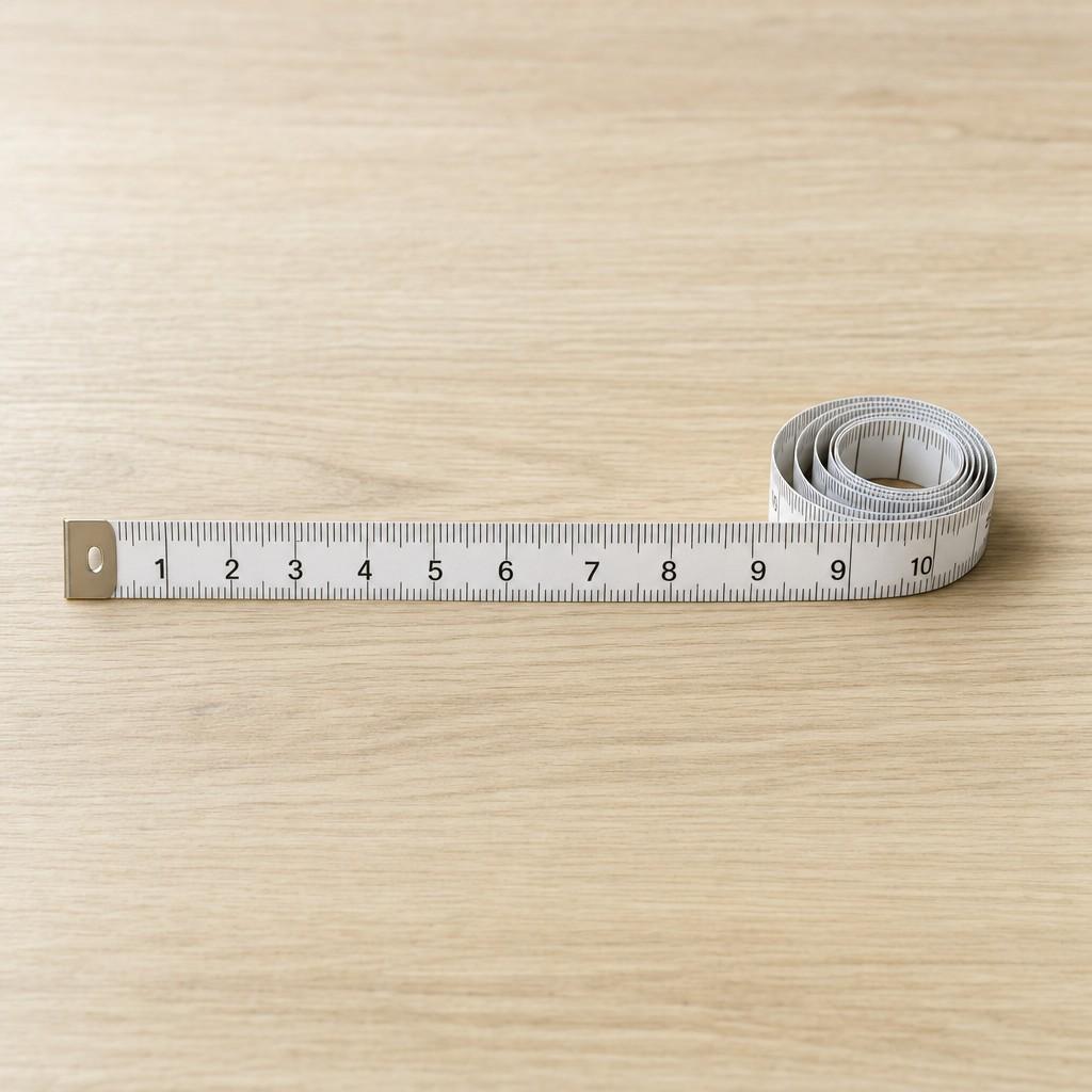 Flexibles Maßband für Körpermaße und Säume