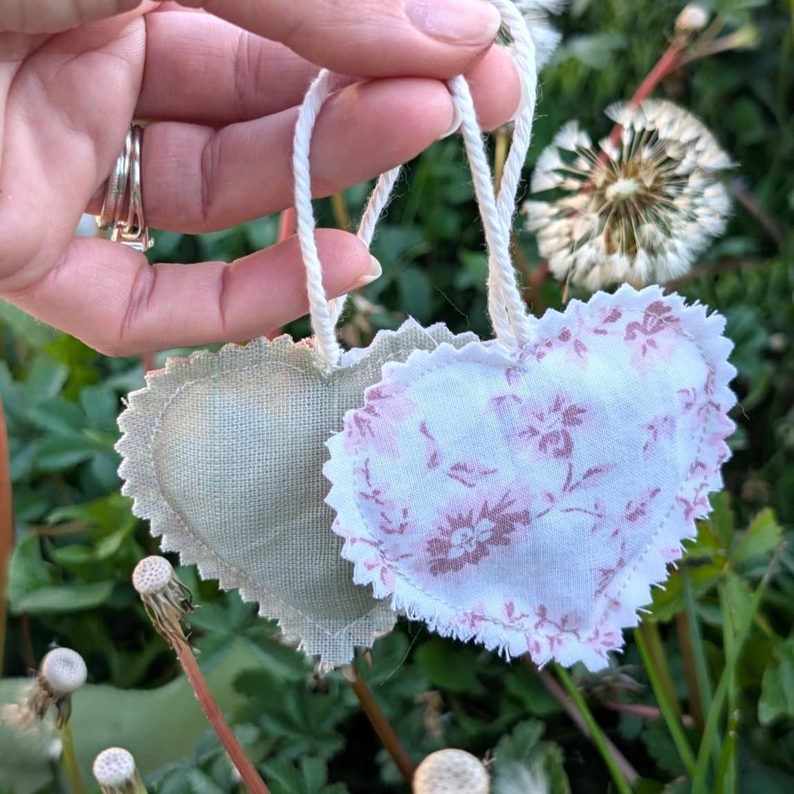 coeur en tissu