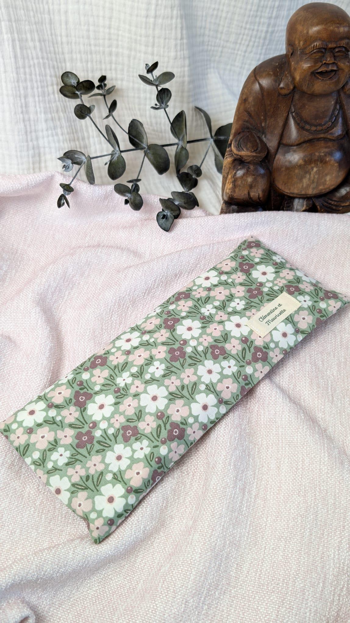 eyepad eyepillow 
Coussinet lesté relaxant yeux yoga relaxation