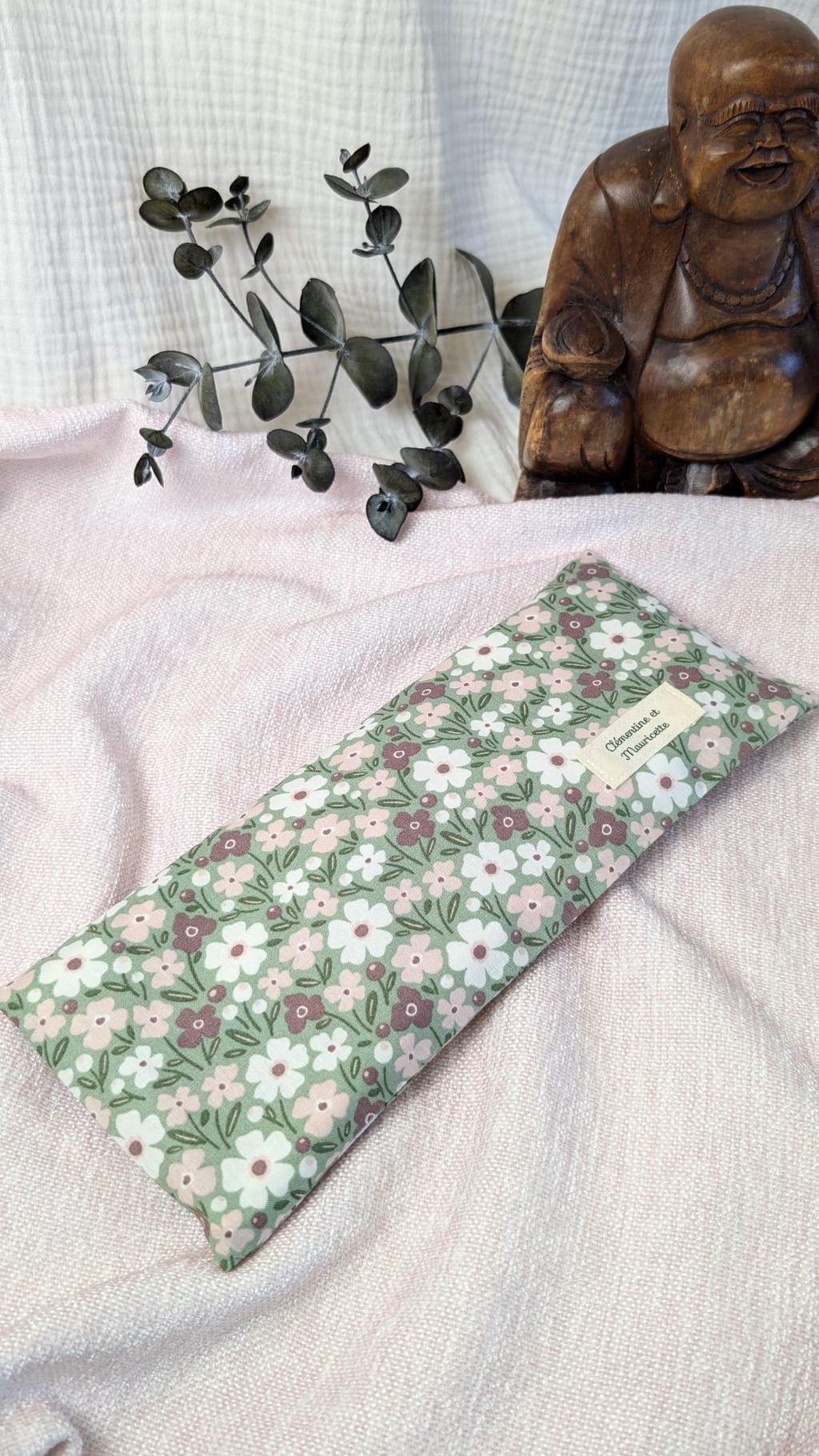 eyepad eyepillow 
Coussinet lesté relaxant yeux yoga relaxation