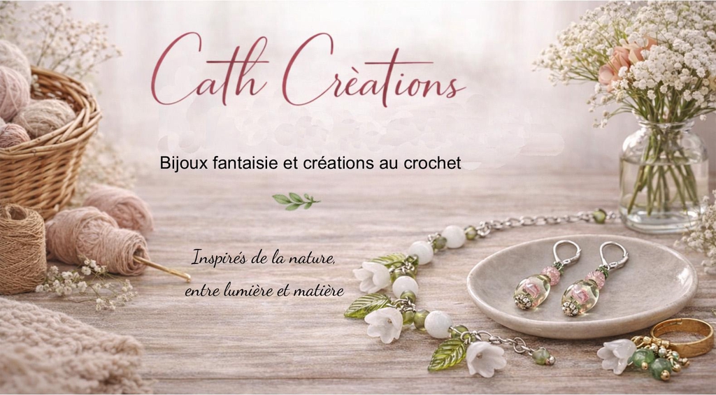 Créations artisanales : bijoux, sacs, accessoires