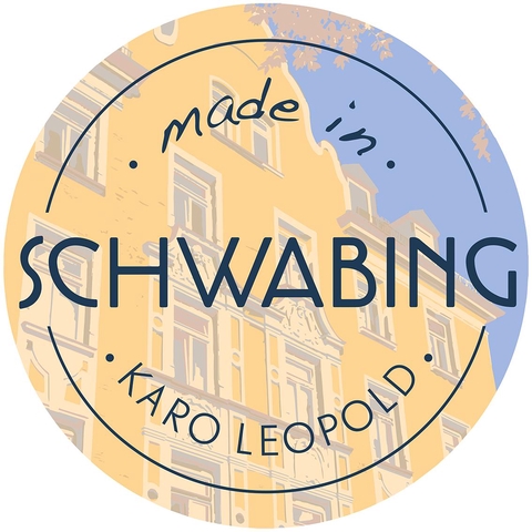Made in Schwabing. Zeichnungen von Karo Leopold.