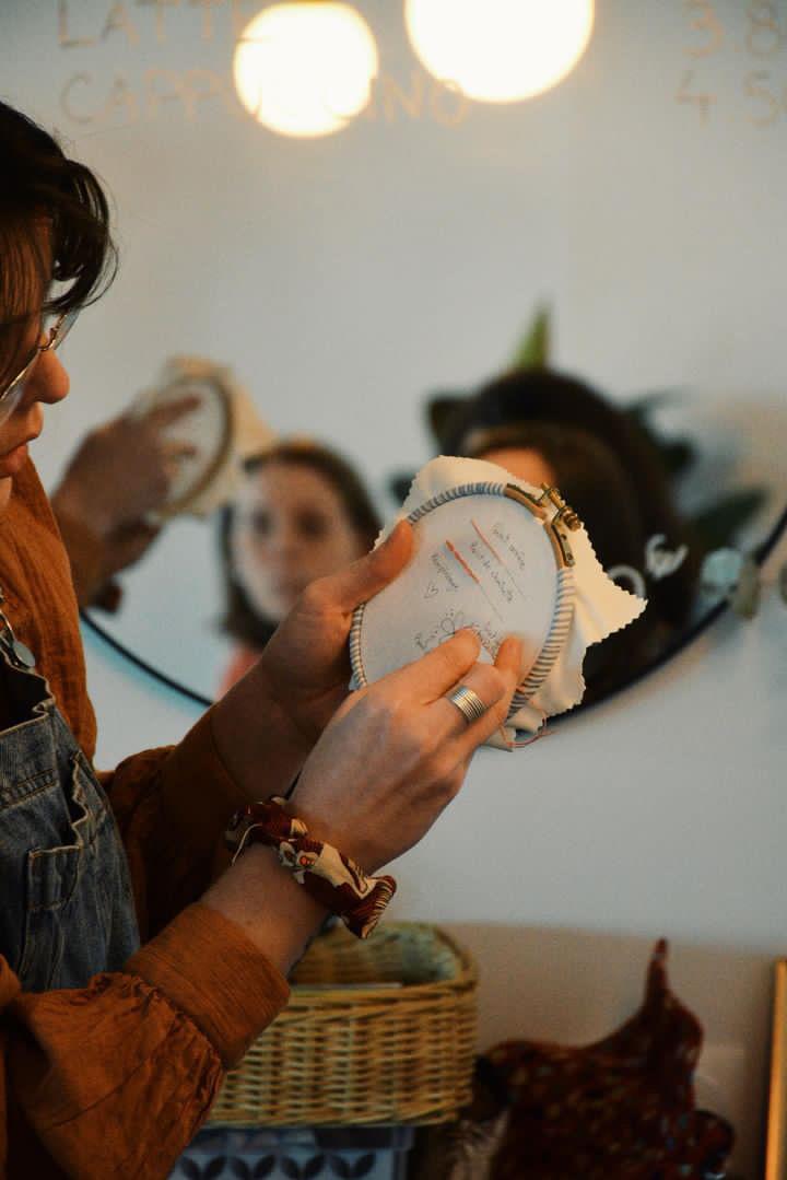 Les Ateliers créatifs : broderie moderne