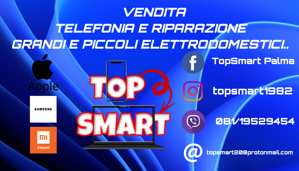 TOP SMART ACERRA CORSO VITTORIO EMANUELE II N"70 TEL 08118271009 CELL 3899149304