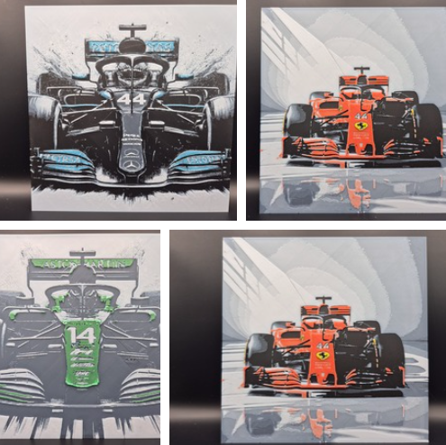 hueforges featuring motorsport images