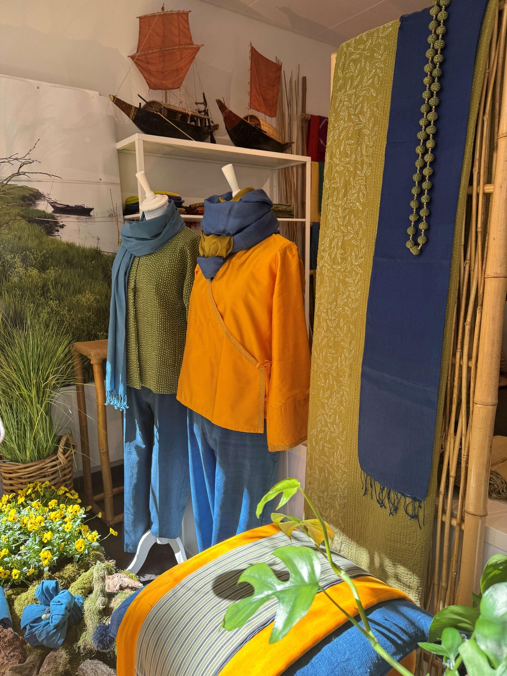 handwoven textiles slow fashion garments bohochic