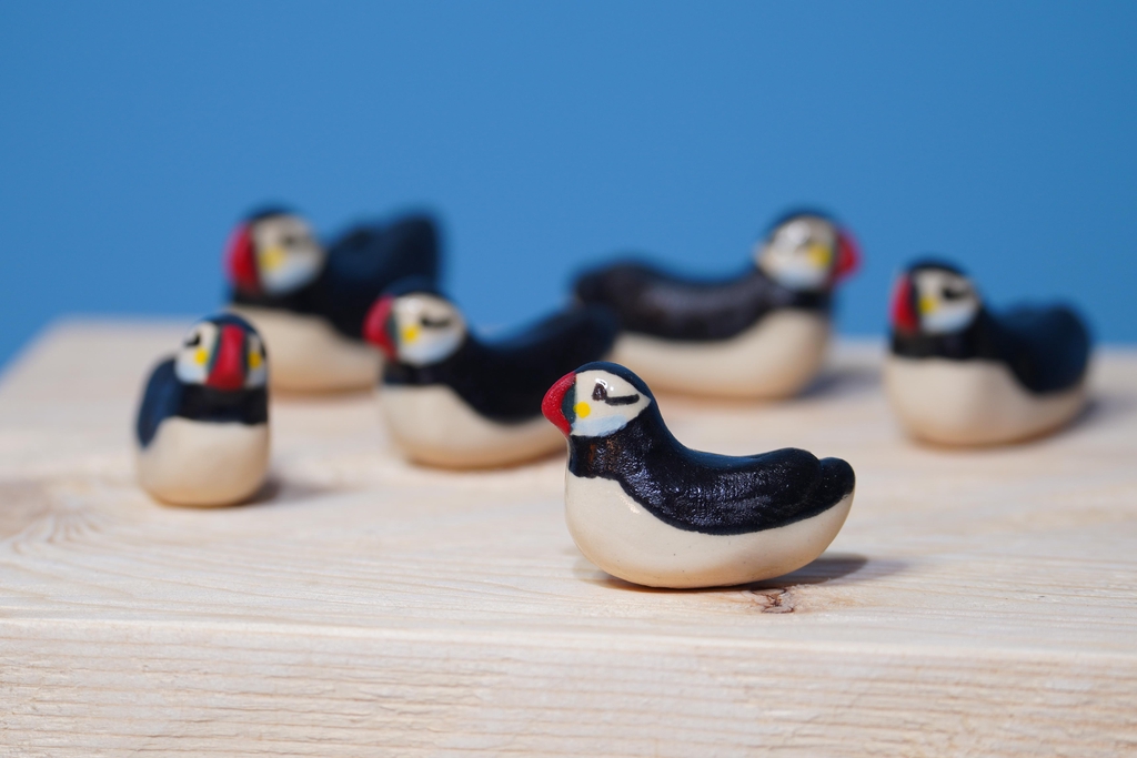 Ceramics and art inspired by wildlife and the natural world