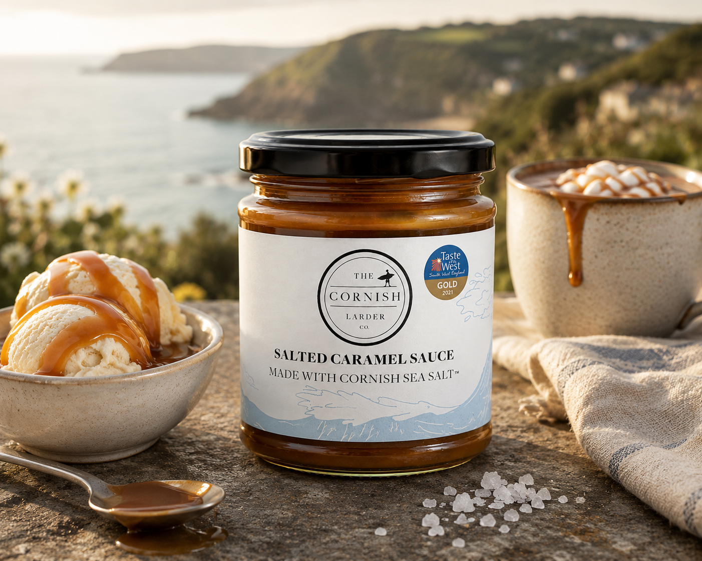 Cornish sweet treats including artisan jams, preserves, chocolates and speciality foods from independent Cornish producers