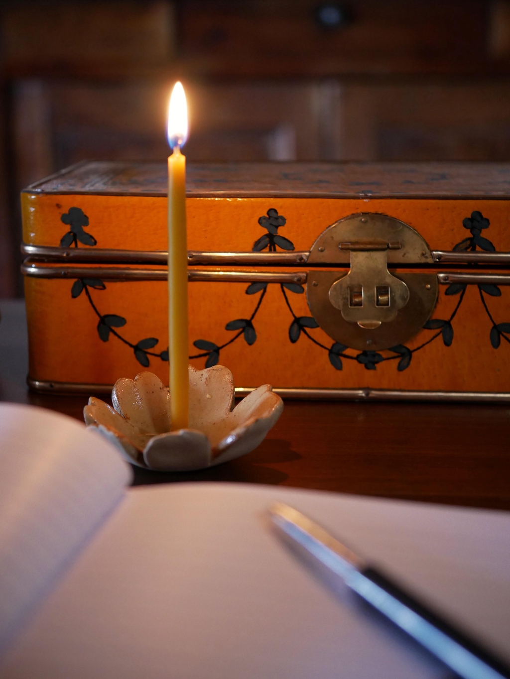 coffret cadeau idée cadeau bougeoir bougie rituel