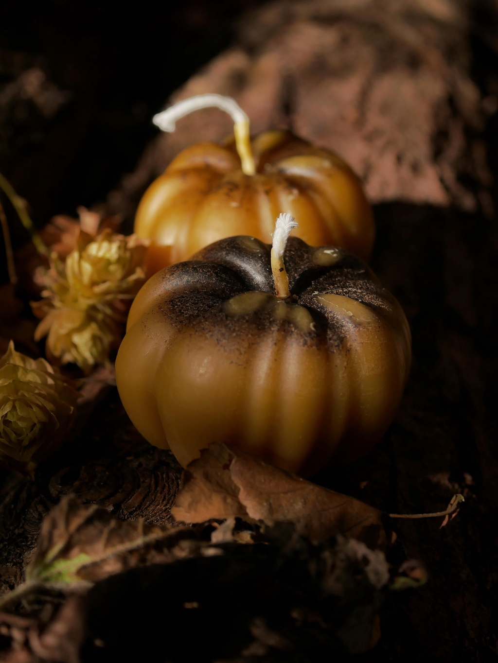 bougies cire d'abeille française ariège fait main made in france recyclé recyclage écologique