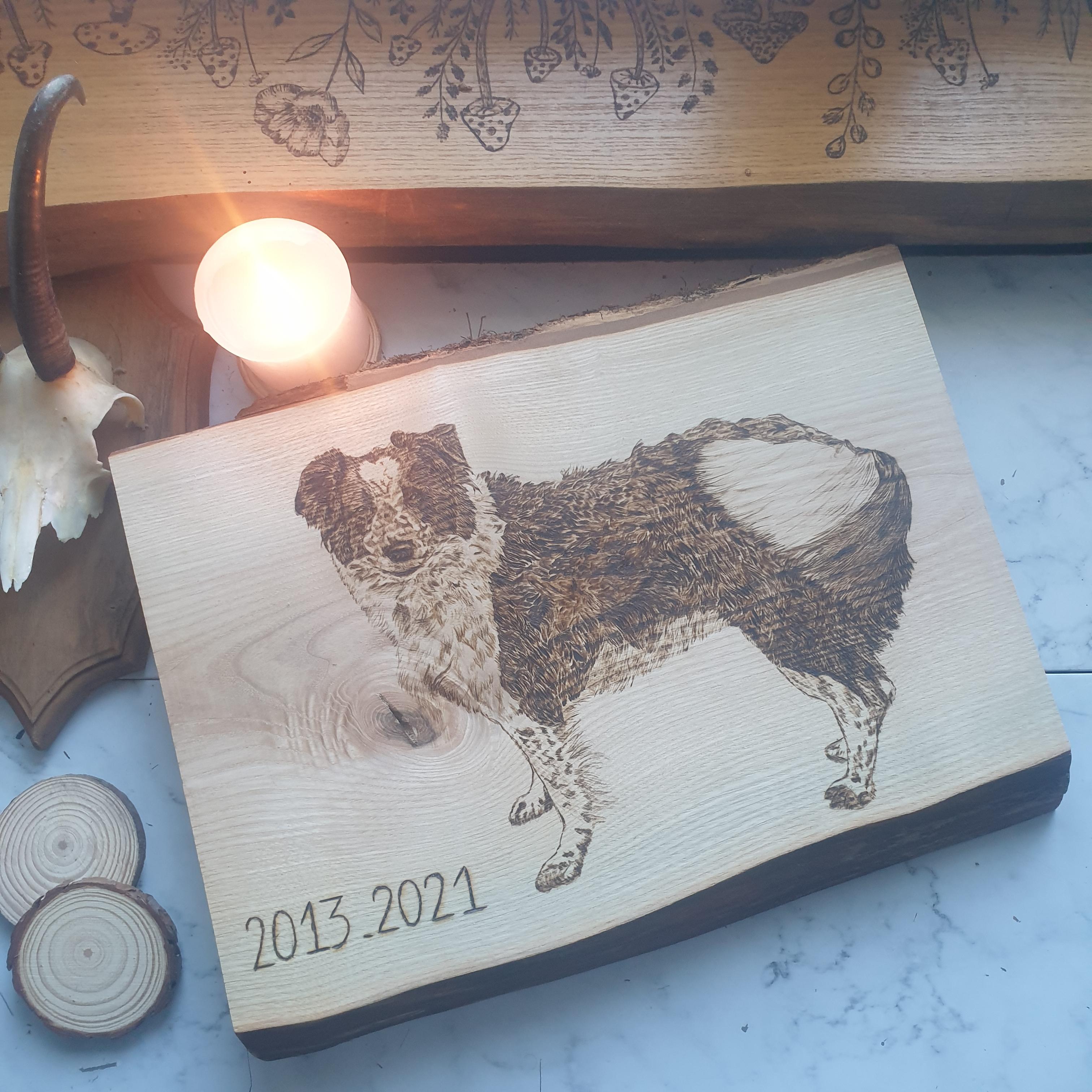 Pyrogravure sur bois faune sauvage
pyrogravure d'animaux de compagnie chiens chats 
Cadeau chasseur chasseresse personnalisé
Art pyrogravure photographie animal sauvage
Pyrogravure fait main chasseur
Décoration chasseur faune sauvage
Œuvre d'art animalier pyrogravure bois
Cadeau chasse photographies faune sauvage
Pyrogravure Faune Sauvage Personnalisée - Cadeau Chasseur & Chasseresse
Œuvre d'Art en Pyrogravure : Faune Sauvage en Bois - Cadeau pour Chasseur
"Offrez un cadeau unique aux passionnés de chasse et de nature avec une pyrogravure réalisée à la main sur bois, inspirée de photographies de faune sauvage. Chaque œuvre est soigneusement gravée à la main, apportant une touche personnelle aux images de cerfs majestueux, de sangliers, de renards et d'autres animaux emblématiques. Parfait pour un chasseur ou une chasseresse, cette pièce d'art est un hommage à la beauté brute de la nature."