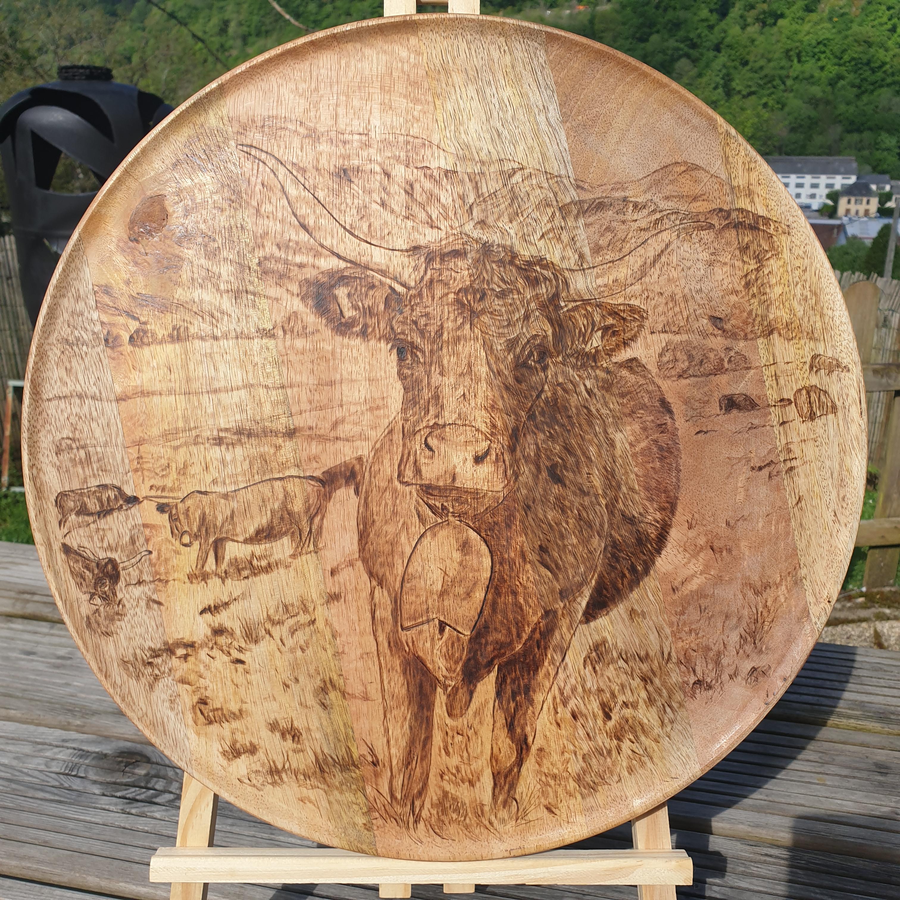 Pyrogravure sur bois faune sauvage
pyrogravure d 'animaux de la ferme vache poules portrait animaux 
pyrogravure d'animaux de compagnie chiens chats 
Cadeau chasseur chasseresse personnalisé
Art pyrogravure photographie animal sauvage
Pyrogravure fait main chasseur
Décoration chasseur faune sauvage
Œuvre d'art animalier pyrogravure bois
Cadeau chasse photographies faune sauvage
Pyrogravure Faune Sauvage Personnalisée - Cadeau Chasseur & Chasseresse
Œuvre d'Art en Pyrogravure : Faune Sauvage en Bois - Cadeau pour Chasseur
"Offrez un cadeau unique aux passionnés de chasse et de nature avec une pyrogravure réalisée à la main sur bois, inspirée de photographies de faune sauvage. Chaque œuvre est soigneusement gravée à la main, apportant une touche personnelle aux images de cerfs majestueux, de sangliers, de renards et d'autres animaux emblématiques. Parfait pour un chasseur ou une chasseresse, cette pièce d'art est un hommage à la beauté brute de la nature."
