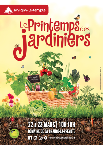 Affiche du printemps des jardiniers