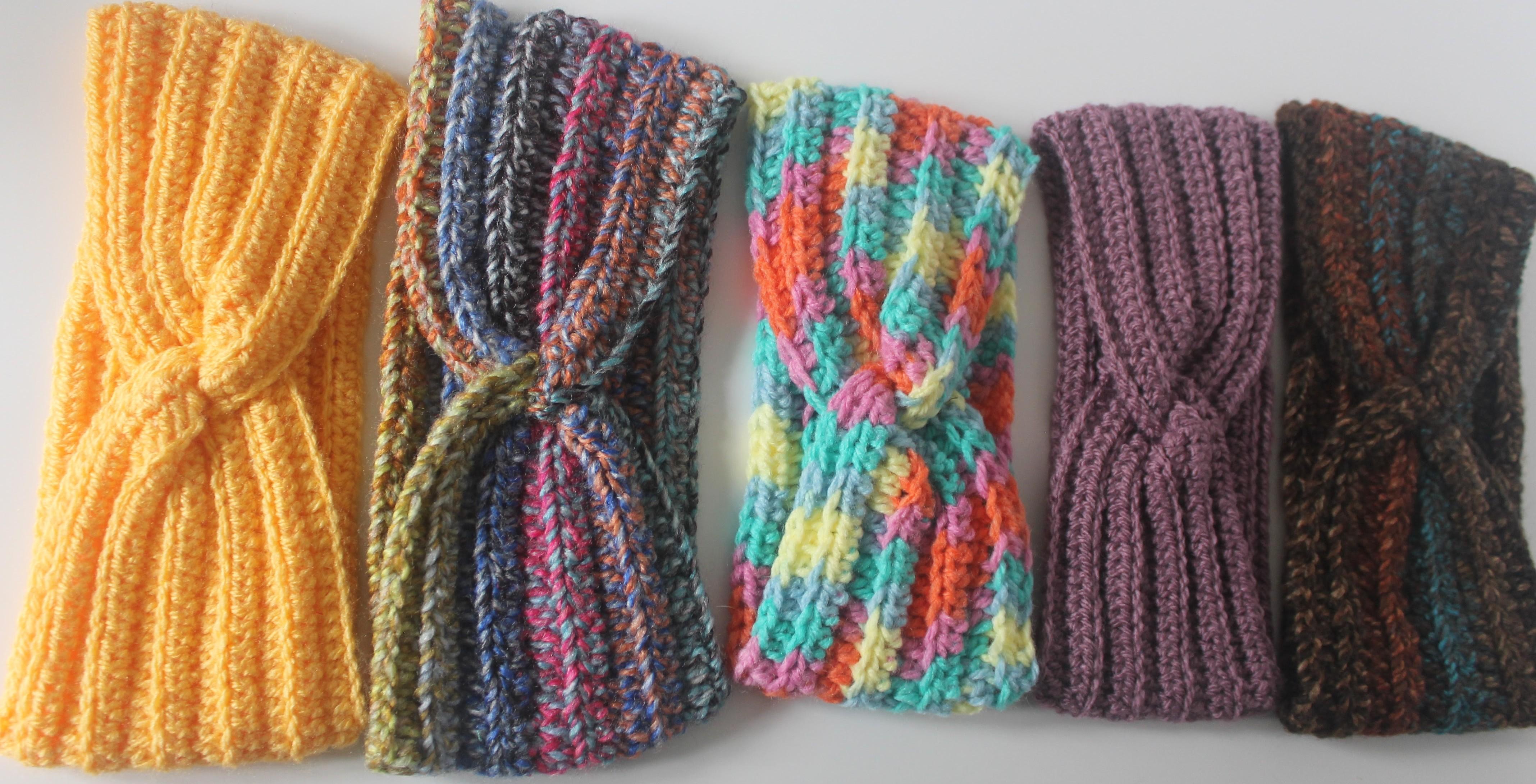 Ear Warmers - crochet