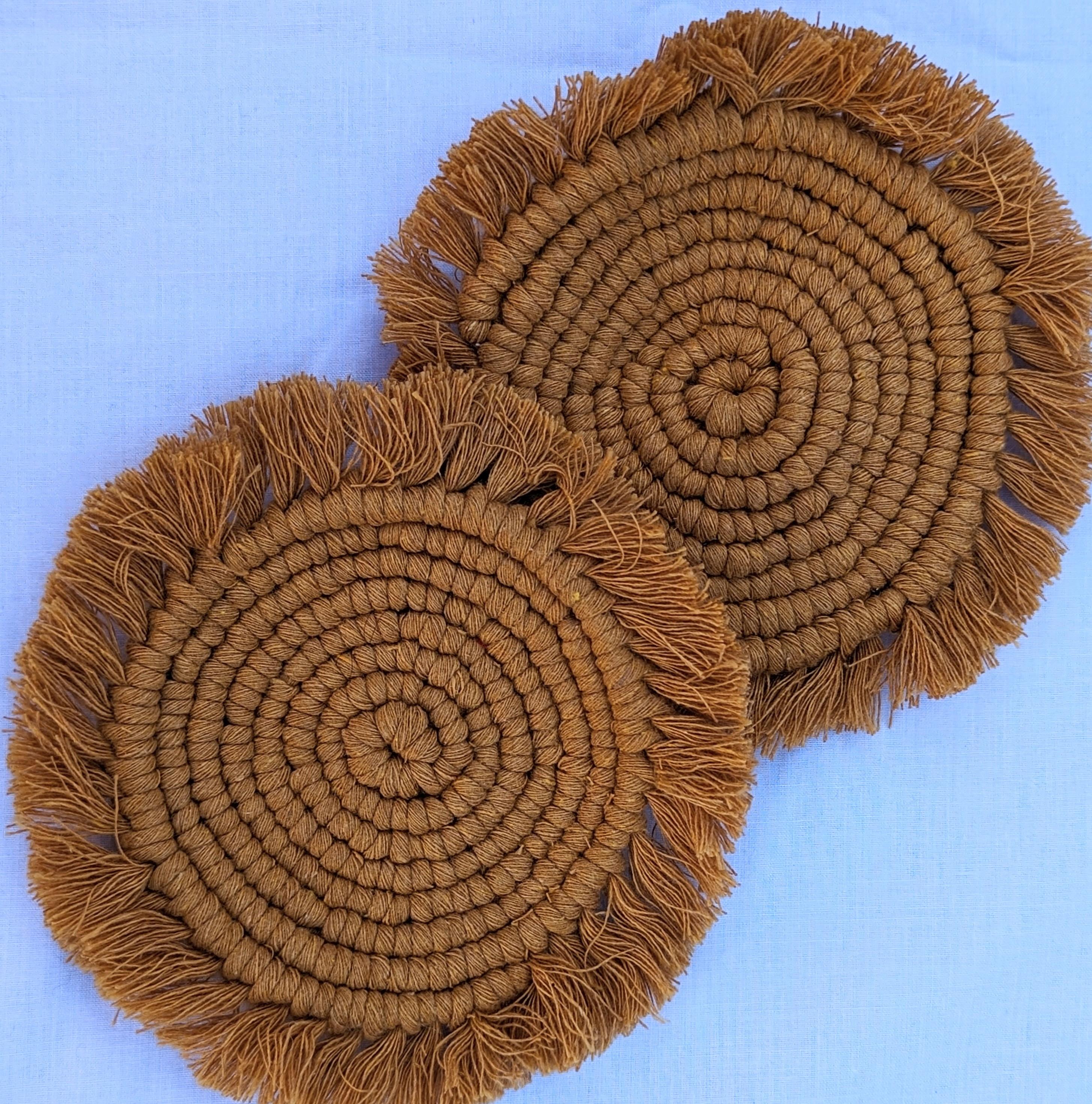 Macrame Coasters