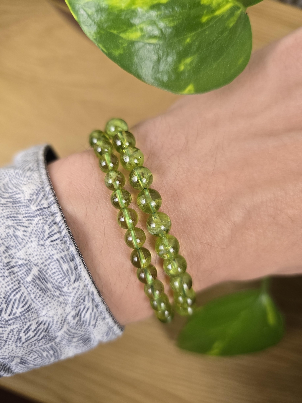 Magnifiques bracelets en Péridot