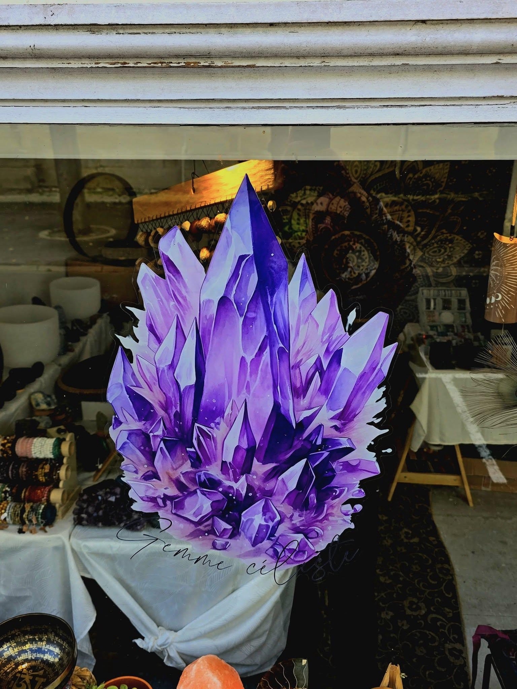 La soirée d'inauguration de la boutique éphémère de Gemme Céleste