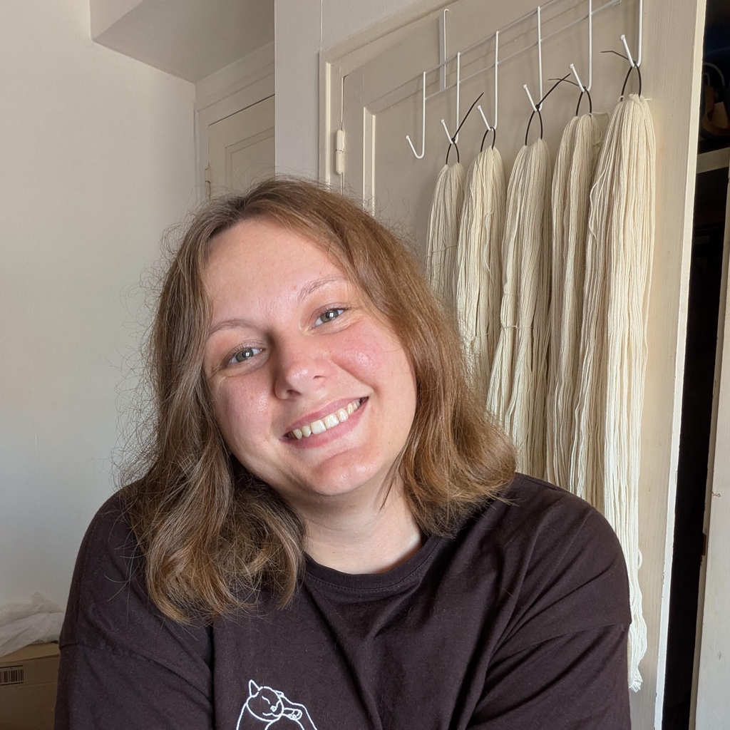 Lien vers le "à propos" de la marque et de la créatrice de Cosmic Yarns