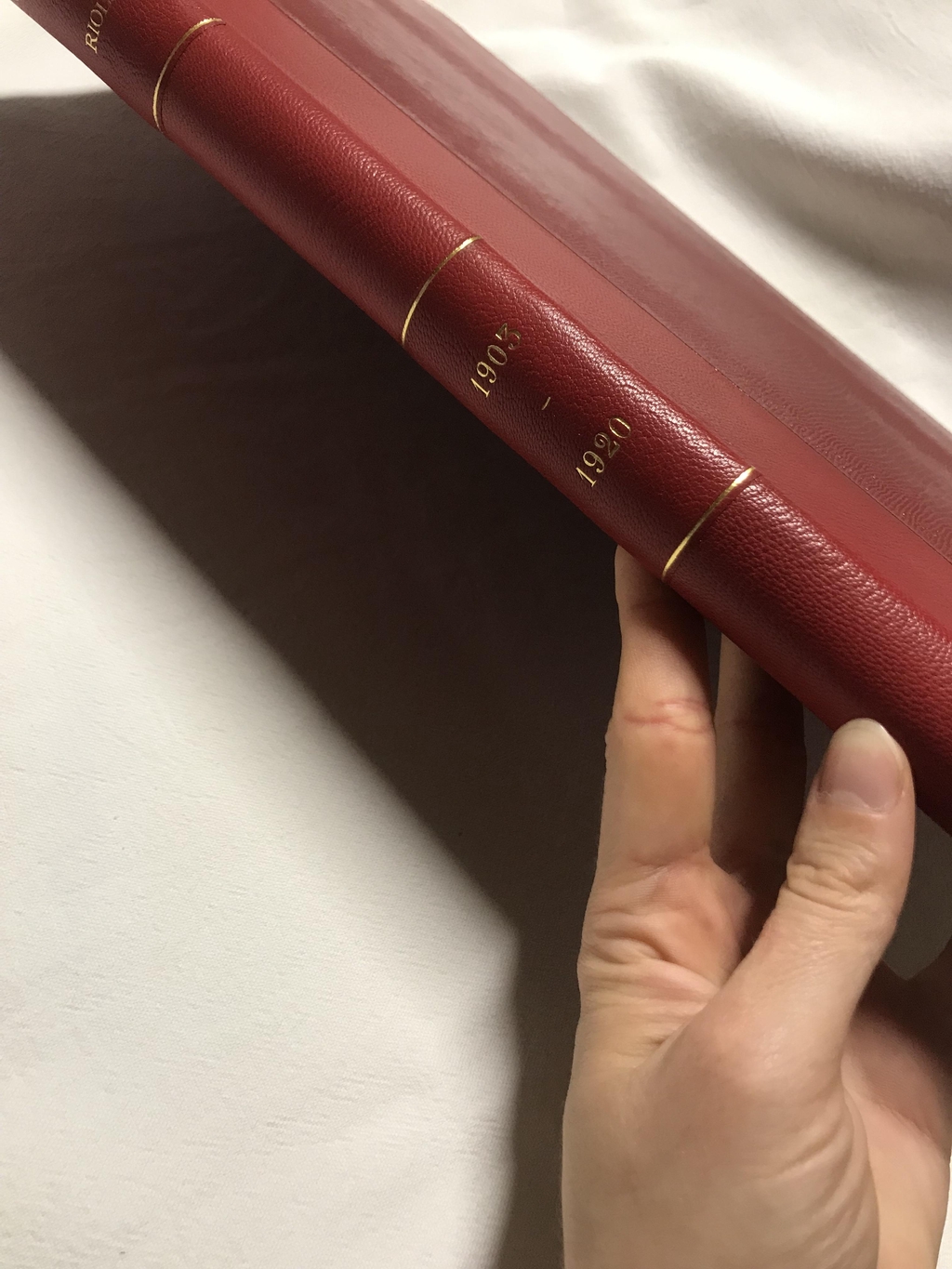 La reliure administrative